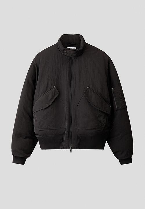 H&M - H&M Atelier:  Padded bomber jacket - dark brown