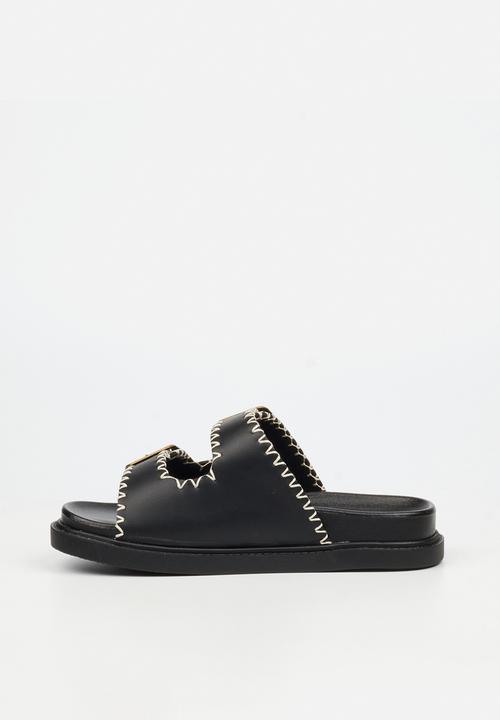 Flutterby - Lucy 1 girls slides - black