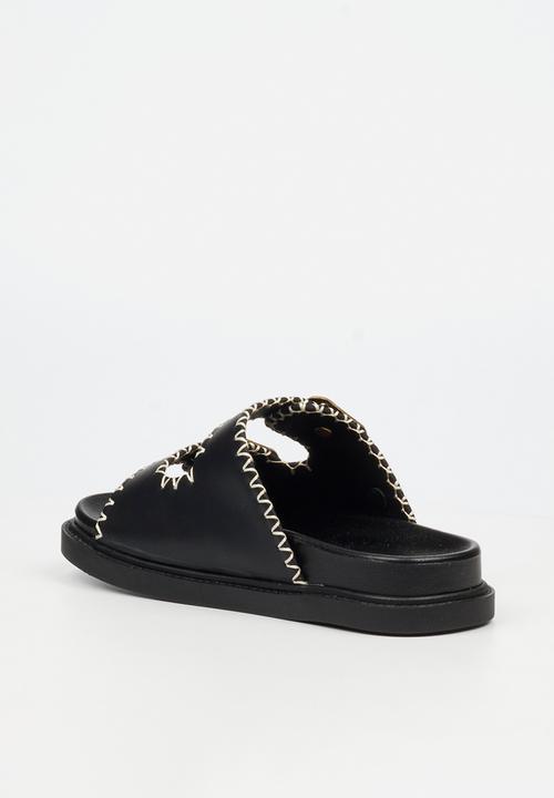 Flutterby - Lucy 1 girls slides - black
