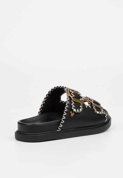 Flutterby - Lucy 1 girls slides - black