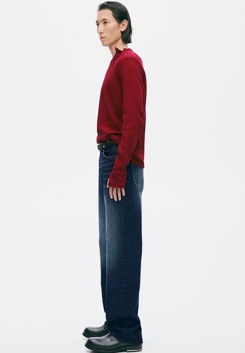 H&M - H&M Atelier:  Slim fit cotton top - red