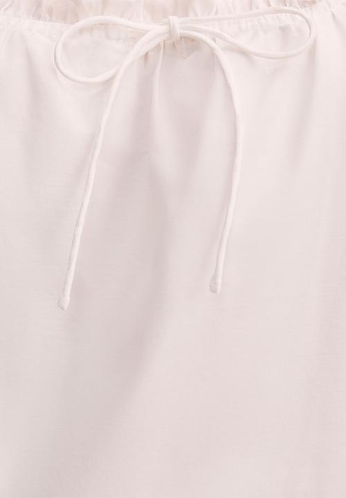 Forever New - Valerie bubble top - porcelain