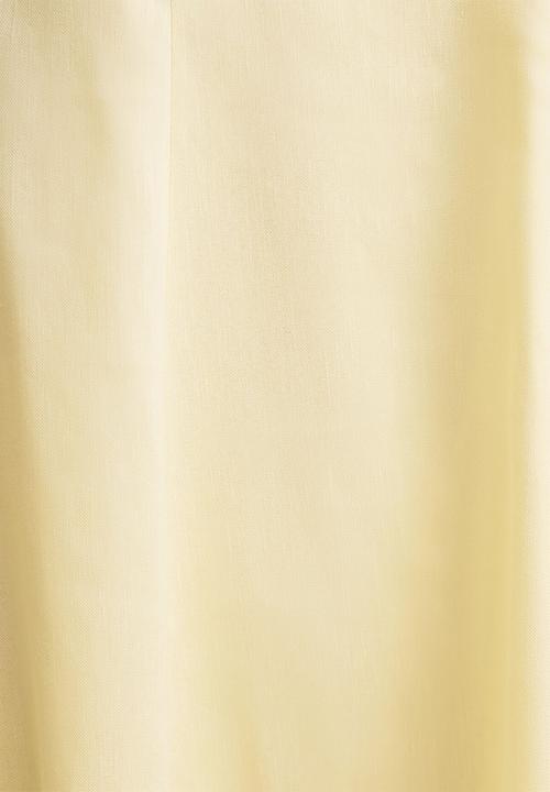 Forever New - Emery panel midi dress in - soft daffodil