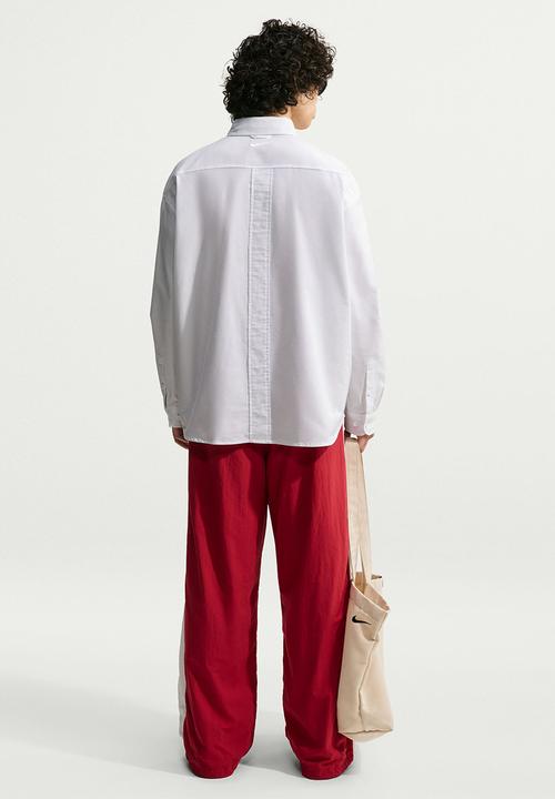Nike - Club Rules Men's Long-Sleeve Oxford Shirt - White
