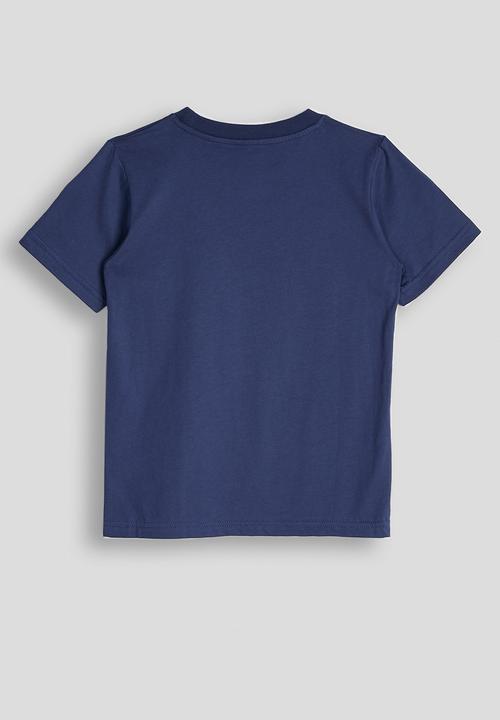 Pop Candy - Race car graphic tee - navy