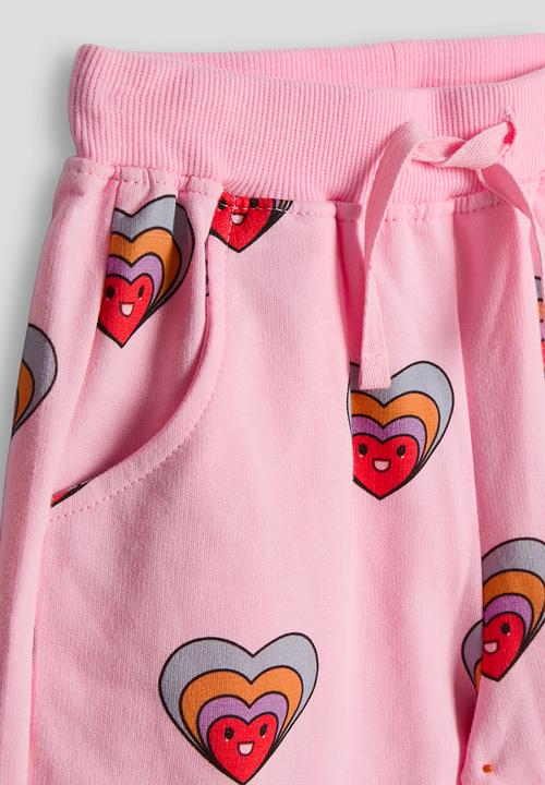 Pop Candy - Heart aop shorts - pink
