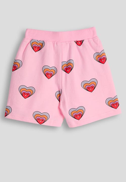 Pop Candy - Heart aop shorts - pink