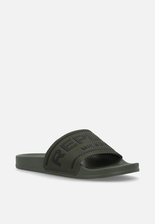 Replay - Up Logo - Mil Gree/ Black