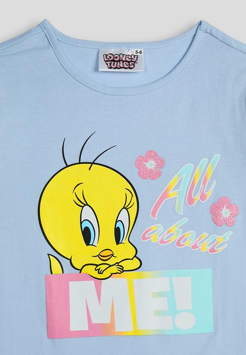 Pop Candy - Looney Tunes tee - french blue