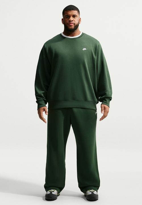 Nike - Club Bb Crew - Fir/White
