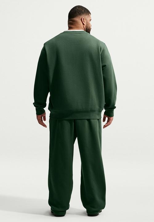 Nike - Club Bb Crew - Fir/White