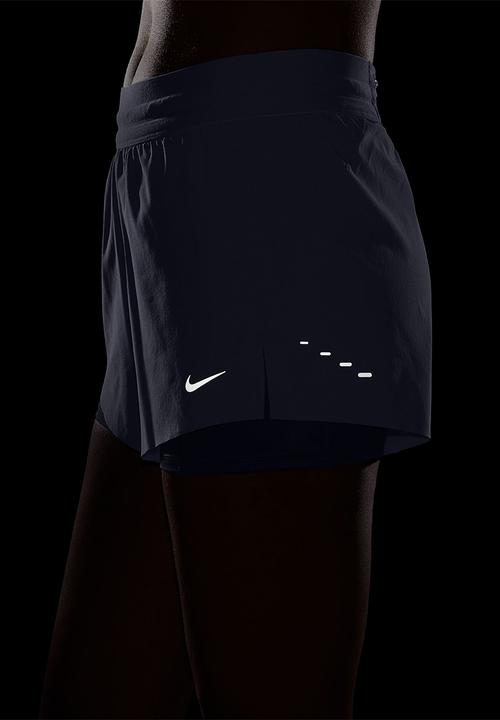 Nike - W Nk Swift Df Mr 2N1 Short - Purple Pulse/Reflective Silver