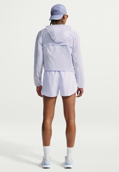 Nike - W Nk Dri-Fit Mid-Rise Brief-Lined Running Shorts - Palest Purple
