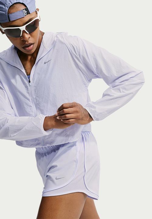 Nike - W Nk Dri-Fit Mid-Rise Brief-Lined Running Shorts - Palest Purple