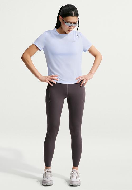 Nike - W Nk Tempo Dri-Fit Short-Sleeve Running Top - Palest Purple