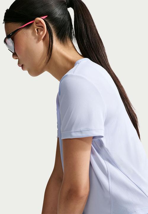 Nike - W Nk Tempo Dri-Fit Short-Sleeve Running Top - Palest Purple