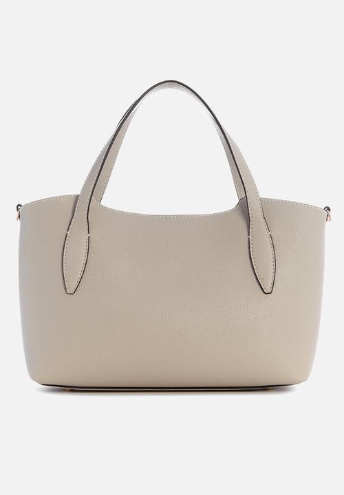 GUESS - Melody 2 In 1 Satchel -Light Taupe
