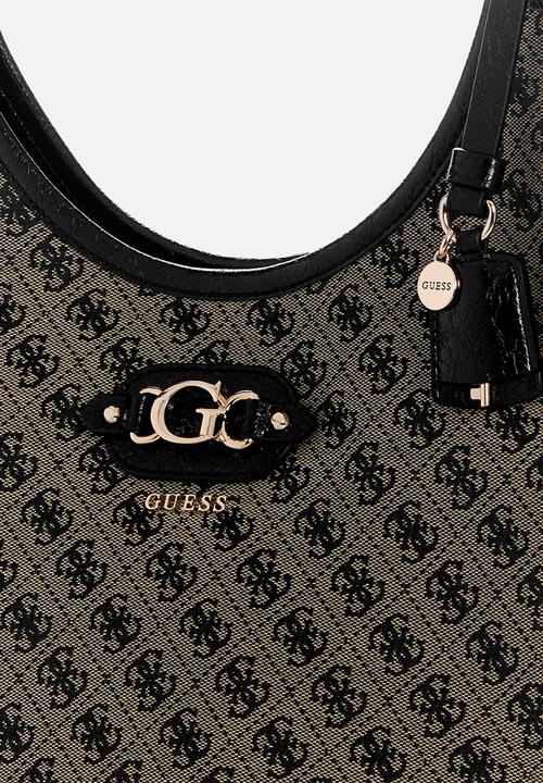 GUESS - Samantha Girlfriend Tote -Black Logo