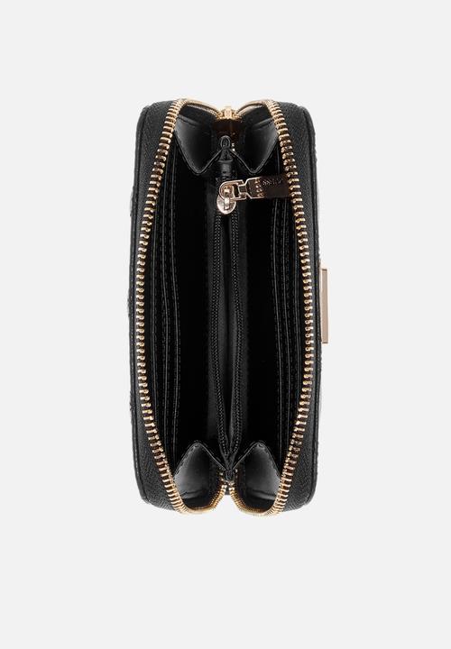 GUESS - Samantha Zip Around -Black Logo