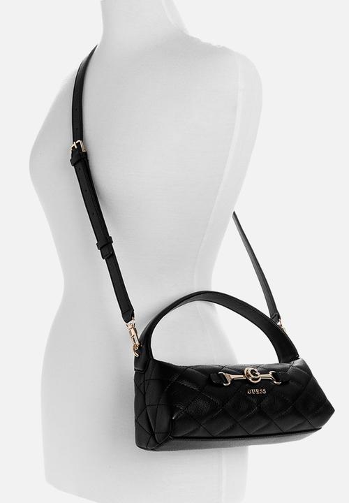 GUESS - Frances Mini Top Zip Crossbody -Black