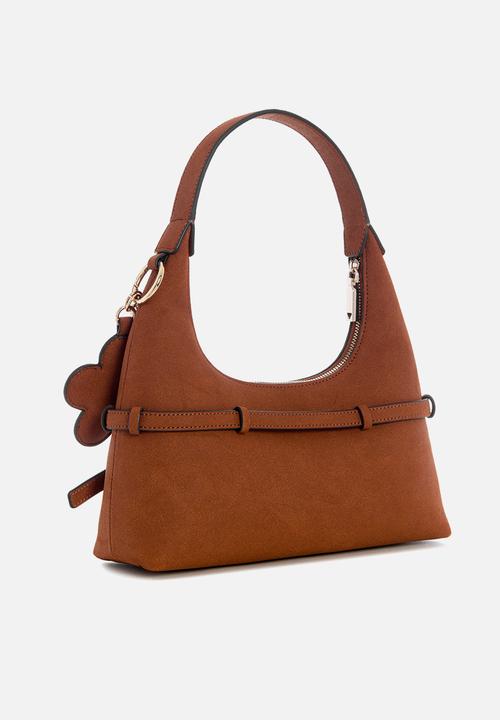 GUESS - Taylor Mini Hobo -Cognac