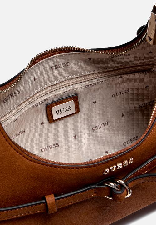 GUESS - Taylor Mini Hobo -Cognac