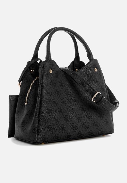 GUESS - Lorella Logo Tote -Coal Logo