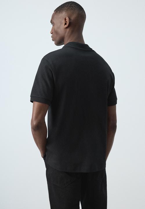 MANGO - Poloshirt Rea - Black