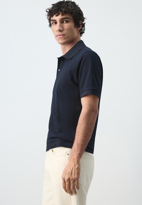 MANGO - Poloshirt Rea - Navy