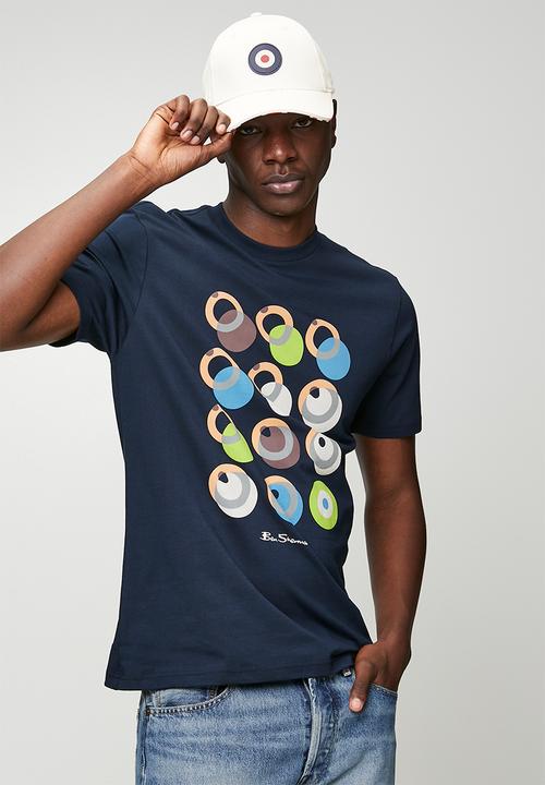 Ben Sherman - Target Shadow Tee Shirt - Navy