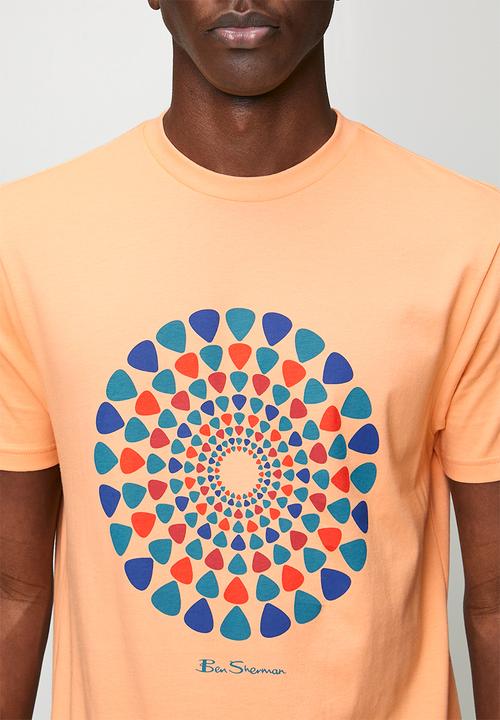 Ben Sherman - Plectrum Target Tee Shirt - Coral Sand