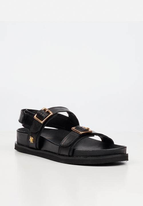 Nicci Tyler - Mariella 1 Leather Slingback Sandal - Black