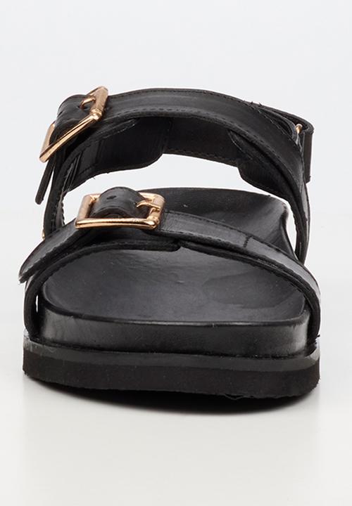 Nicci Tyler - Mariella 1 Leather Slingback Sandal - Black