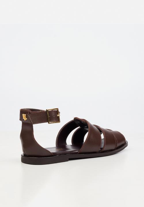 Nicci Tyler - Silvia 1 Leather Fisherman - Chocolate