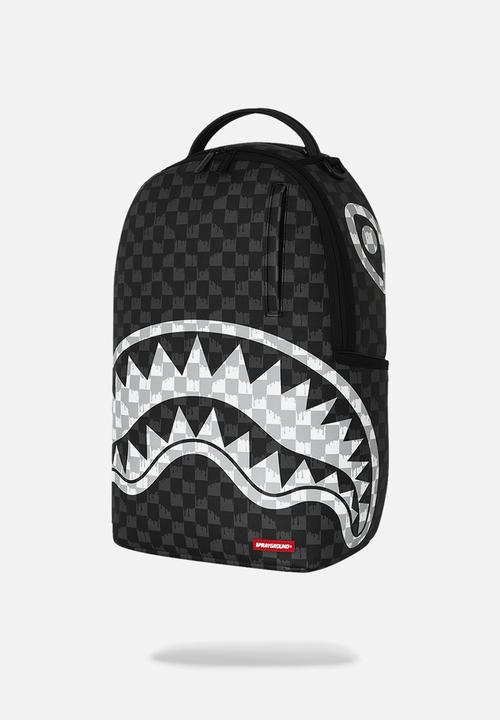 Sprayground - Drip Check Shark Backpack - Black Multi