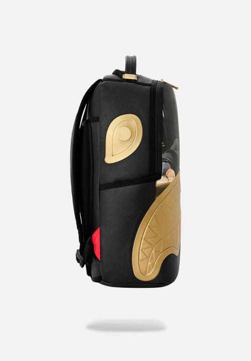 Sprayground - Scarface Gold Embossed Backpack - Black Multi
