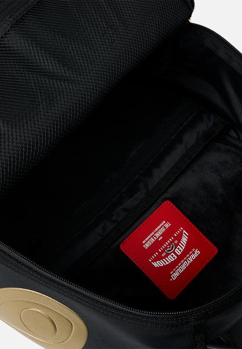 Sprayground - Scarface Gold Embossed Backpack - Black Multi