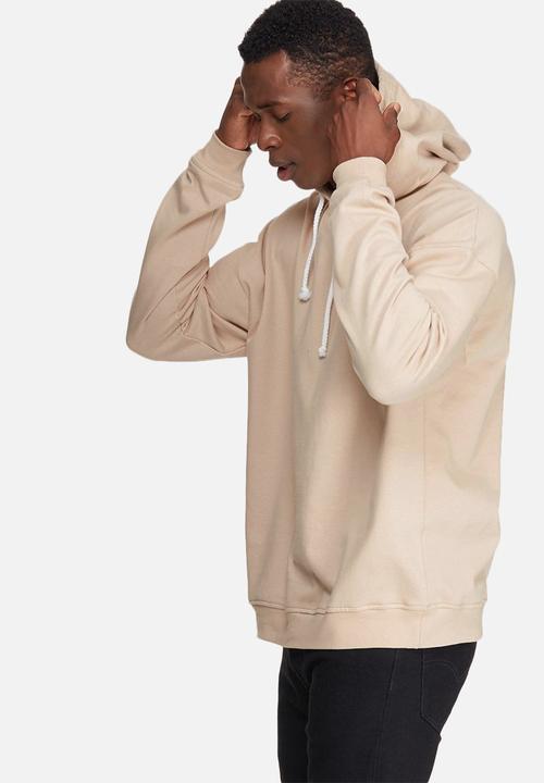 basicthread - Oversized drop shoulder pullover hoodie sweat