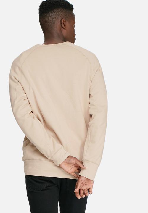 basicthread - Graphic pullover crew sweat