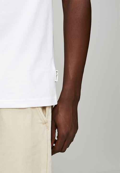 Ben Sherman - Brit Pop Throwback Tee Shirt - White