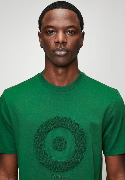 Ben Sherman - Target Towelling Tee Shirt 260Gsm - Forest Green