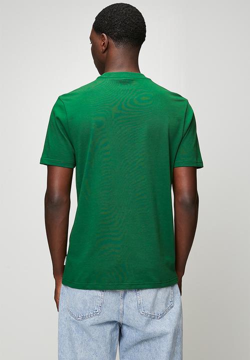 Ben Sherman - Target Towelling Tee Shirt 260Gsm - Forest Green
