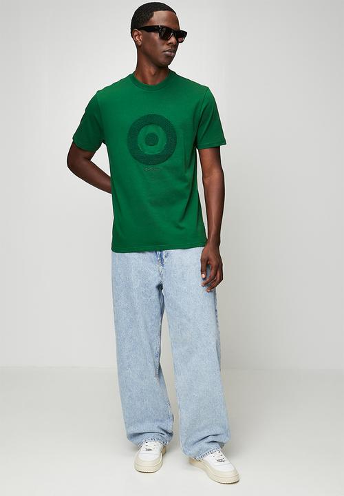 Ben Sherman - Target Towelling Tee Shirt 260Gsm - Forest Green