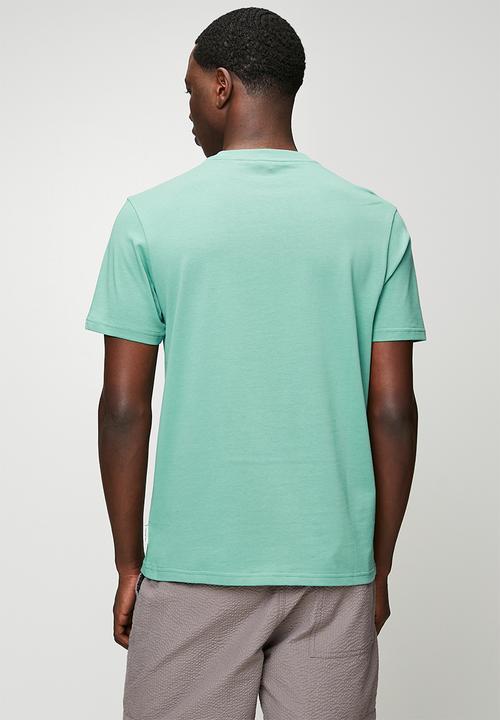 Ben Sherman - Brit Trio Bulldog Tee Shirt 260Gsm  - Sea Green