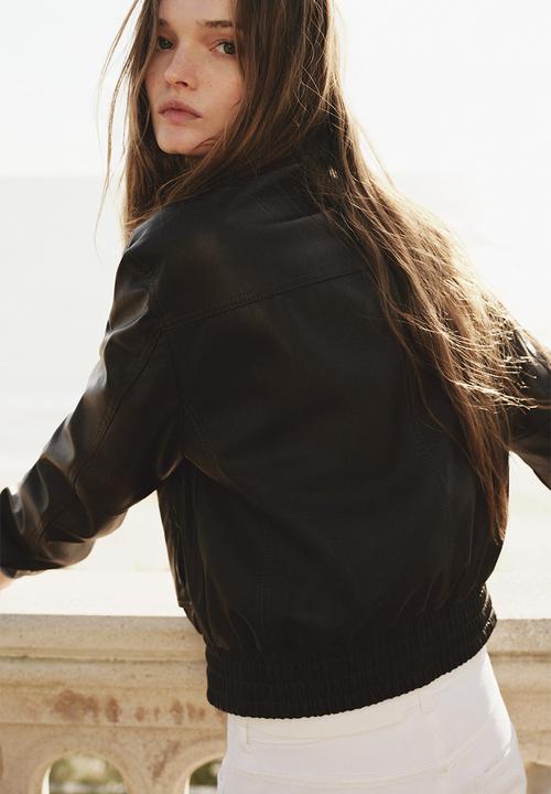H&M - Coated jacket - dark brown