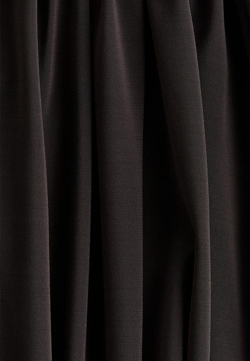 H&M - Draped drawstring-detail top - dark brown