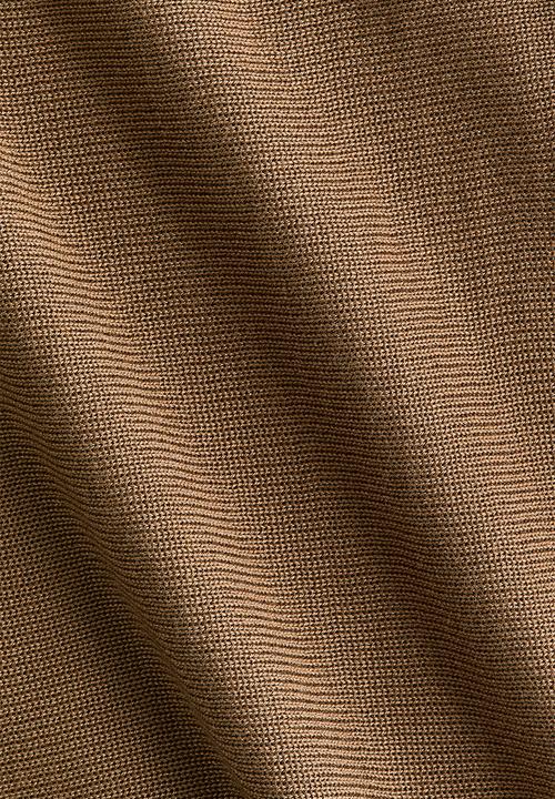 H&M - Boat-neck jumper - dark beige