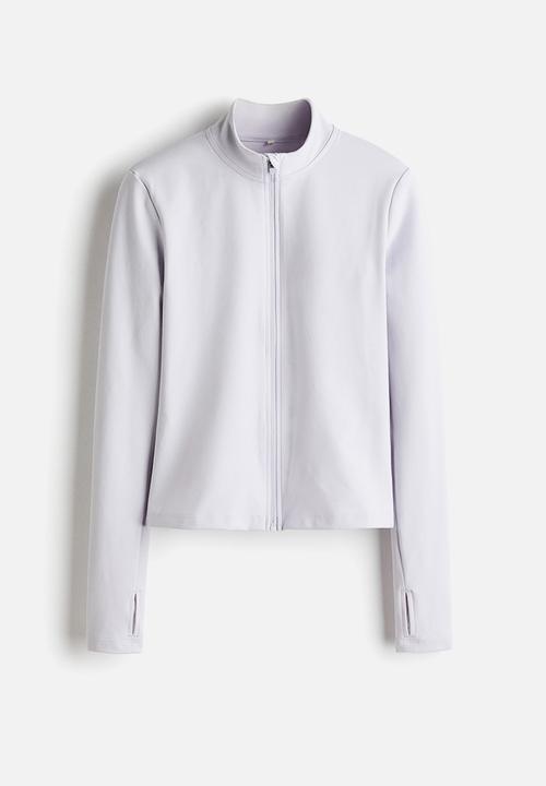 H&M - Zip-through sports jacket with softmove™ - lilac