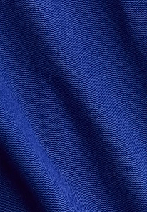 H&M - Open-back twill dress - bright blue