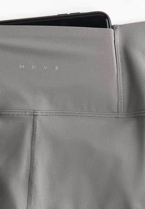 H&M - Running cycling shorts with shapemove? - grey